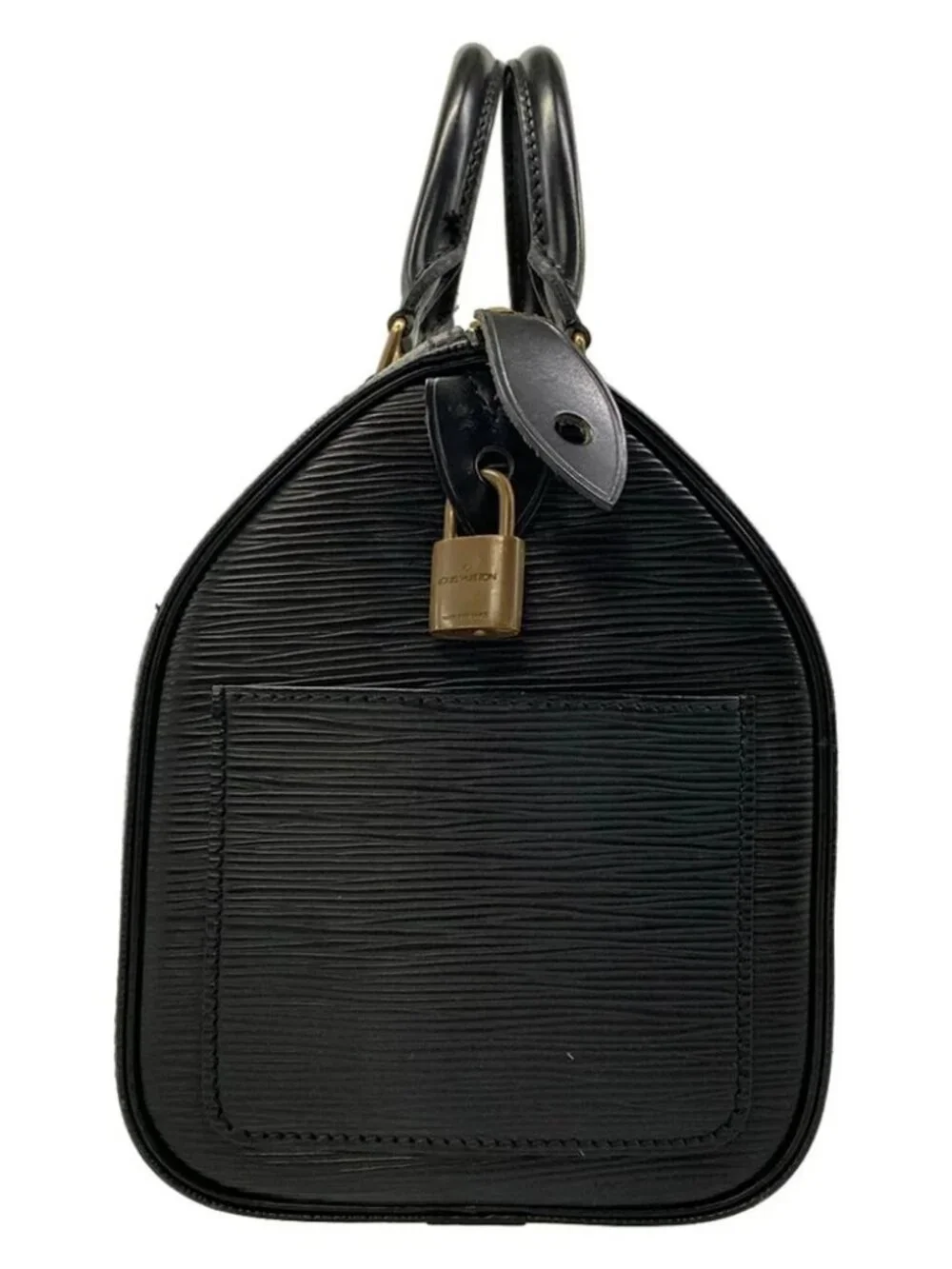 LOUIS VUITTON Speedy 30 M43002 Noir Epi VI0962 Handbag